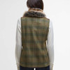 Arabesque/Brown Barbour Womens Rosemary Wool Gilet Back