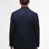 Navy Barbour Mens Godfrey Moons Shetland Blazer Back