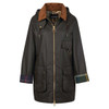 Olive Barbour Womens Highcleere Wax Jacket