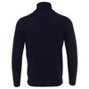 Navy Holland Cooper Mens Byron Roll Neck Knit Jumper Back
