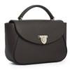 Mahogany Leather Fairfax & Favor Mini Blenheim Handbag Front