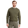 woodland Schoffel Mens Lewis Lambswool Crew Neck Jumper side model