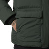 Dark Jungle Helly Hansen Mens Nordic Puffy Jacket Pocket