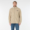 Pure Cashmere Musto Mens Cove Deep Pile Fleece Jacket On Model