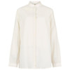 Ivory Dubarry Womens Iris Ruffle Blouse