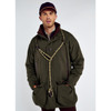 Olive Dubarry Mens Longacre Waterproof Jacket On Model With Dog Lead