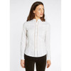 White Dubarry Womens Waterlily Blouse On Model
