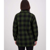 Olive/Black Check Swanndri Womens Ranger Bush Shirt Back