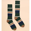 Green/Navy Joules Mens Gibson Cosy Socks