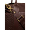 Chocolate Monogram Holland Cooper Womens Cheltenham Tote Bag Detail