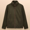 Dark Green Joules Mens Heritage Fleece Jacket