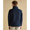 Navy Joules Mens Heritage Fleece Jacket On Model Back