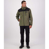 Forest Swanndri Mens High Rock Stormshield Fleece Jacket On Model