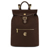 Chocolate Monogram Holland Cooper Womens Regency Backpack