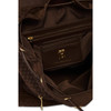 Chocolate Monogram Holland Cooper Womens Regency Backpack Interior Detail