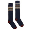 Multi Navy Joules Mens Wader Fairisle Welly Socks