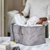 Grey Joseph Joseph Hold-All 35L Laundry Basket use
