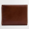 Heritage Brown Barbour Mens Bywell Leather Bi Fold Wallet Back