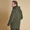 Forest Green Barbour Mens Bransdale Jacket Back