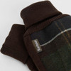 Classic Tartan Barbour Mens Hackney Tartan Gloves Cuff