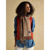 Brown Check Joules Womens Langtree Scarf