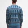 Bluestone Barbour Mens Grangetown Fair Isle Crew Neck Sweater Back
