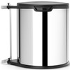 Brilliant Steel Brabantia Built-In Bin 15 Litre