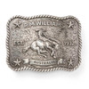 Antique silver R.M. Williams Cloudbuster Trophy Buckle