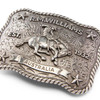 Antique silver R.M. Williams Cloudbuster Trophy Buckle zoom