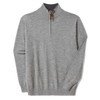 Sea Mist R.M. Williams Mens Ernest 1/4 Zip Merino Knit Jumper