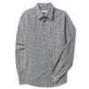 White Navy Green R.M. Williams Mens Quinn Classic Poplin Shirt