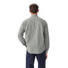 White Navy Green R.M. Williams Mens Quinn Classic Poplin Shirt back