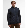 Navy Barbour Mens Lowich Fleece Jacket Front