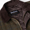Brown Barbour Mens Bedale Check Wool Jacket Lining