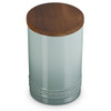 Sea Salt Le Creuset Stoneware Signature Storage Jar 770ml Top