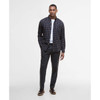 Midnight Oak Tartan Barbour Mens Sault Tailored Tartan Shirt On Model