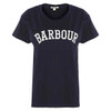 Navy/White Barbour Womens Northumberland Classic T-Shirt