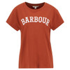 Orange Barbour Womens Northumberland Classic T-Shirt