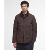 Black Oak/Midnight Oak Barbour Mens Winter Chelsea Quilted Jacket Front