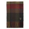 Olive/Fired Brick Barbour Westerdale Scarf
