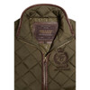 Khaki Holland Cooper Womens Lightweight Country Gilet Detail