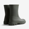 Dark Olive Hunter Downpour Short Boots Back