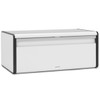 White Brabantia Fall Front Bread Bin