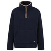 Navy Barbour Womens Bamburgh Fleece Jumper