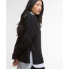 Black Barbour Womens Sophia Knitted Jumper Side