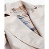 Mist/Hessian Tartan Barbour Womens Robyn Trench Showerproof Jacket Lining