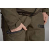 Pine Green Seeland Mens Climate Hybrid Waterproof Trousers Pocket Detail
