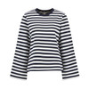 Dark Navy Stripe Barbour Womens Robyn Sweatshirt