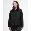 Black/Ancient Barbour Womens Anise Quilted Jacket front