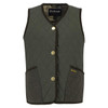 Olive/Ancient Tartan Barbour Womens Enid Gilet